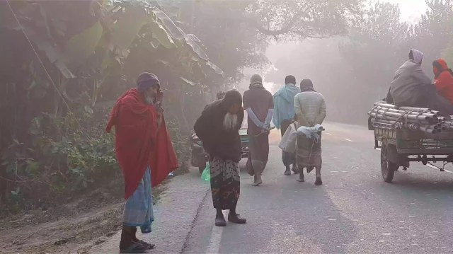 চুয়াডাঙ্গায় দেশের সর্বনিম্ন তাপমাত্রা রেকর্ড, জনজীবনে স্থবিরতা