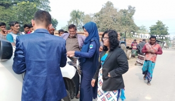 জীবননগরে ফসলি জমির মাটি কেটে ইটভাটায় বিক্রি, তিনজনকে জরিমানা